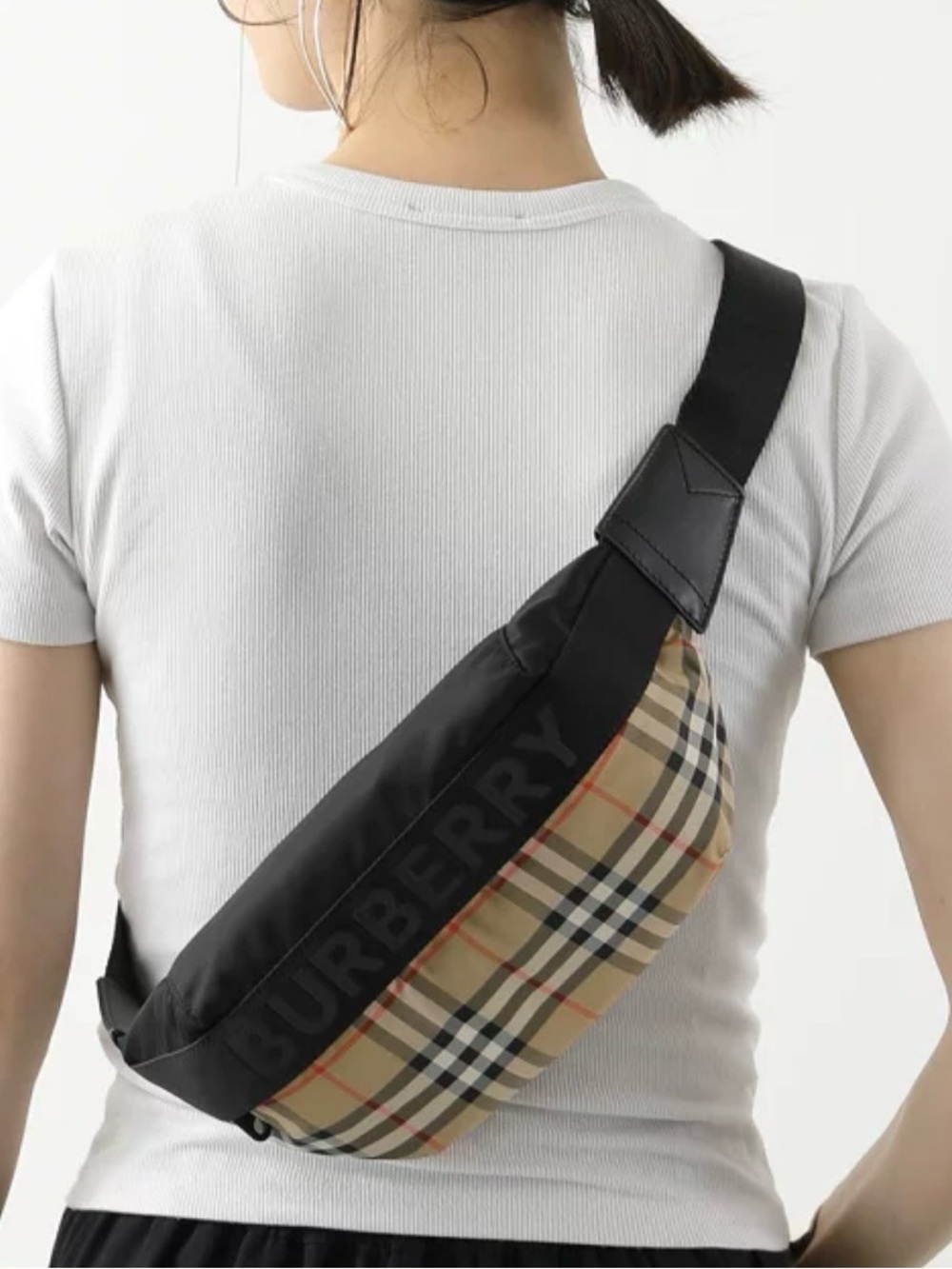 Burberry Bum bag Sonny Vintage Check Medium Archive Beige/Black